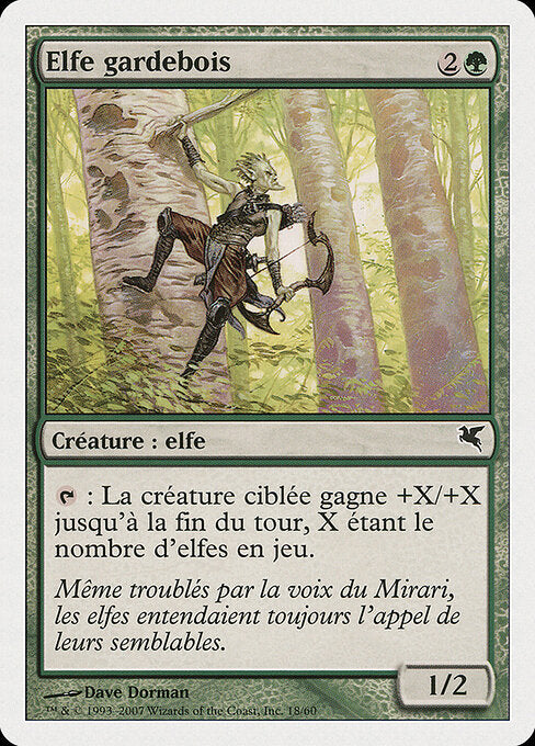 Timberwatch Elf (French) - "Elfe gardebois"
