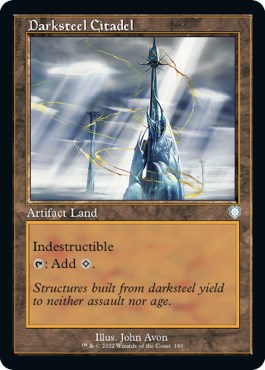 Darksteel Citadel (Retro Frame)