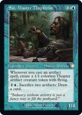 Sai, Master Thopterist (Retro Frame)
