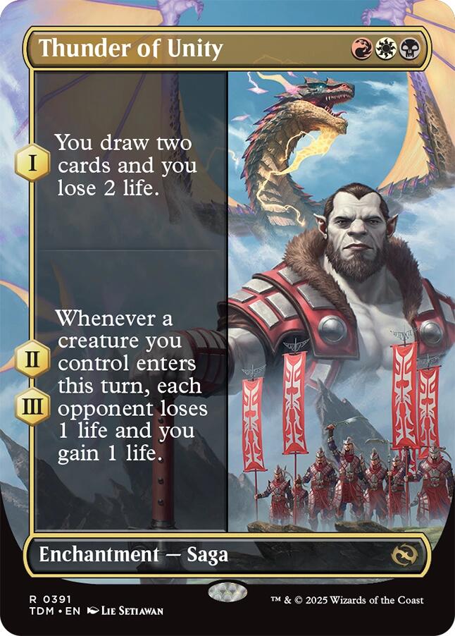 Thunder of Unity (Borderless)