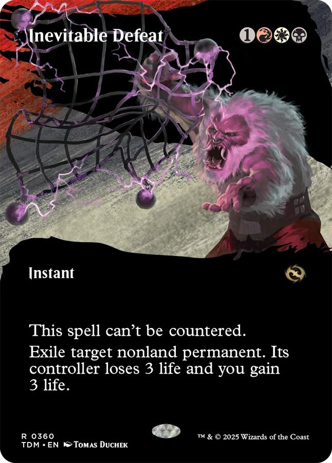 Inevitable Defeat (Borderless)
