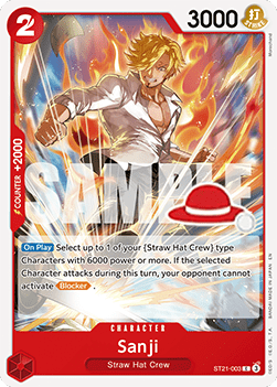 Sanji - ST21-003 (Luffy Deck)