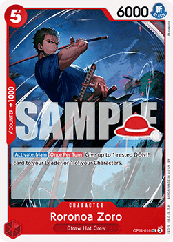 Roronoa Zoro - OP11-016 (Luffy Deck)