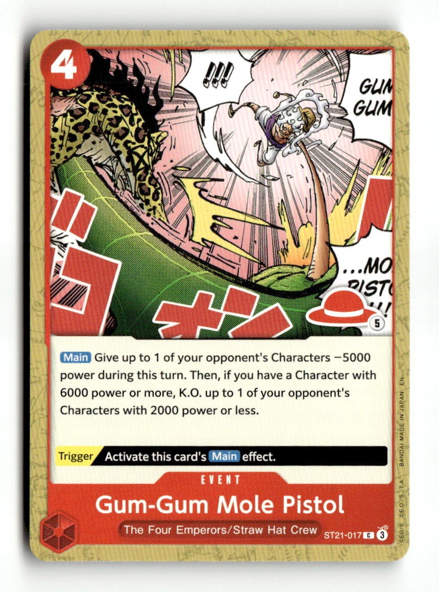 Gum-Gum Mole Pistol (Luffy Deck)
