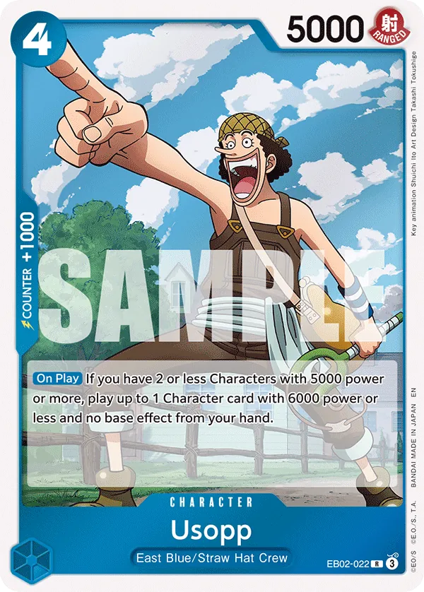 Usopp - EB02-022 (Nami Deck)