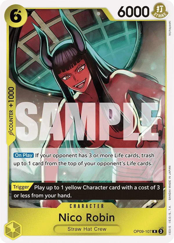 Nico Robin - OP09-107 (Nami Deck)