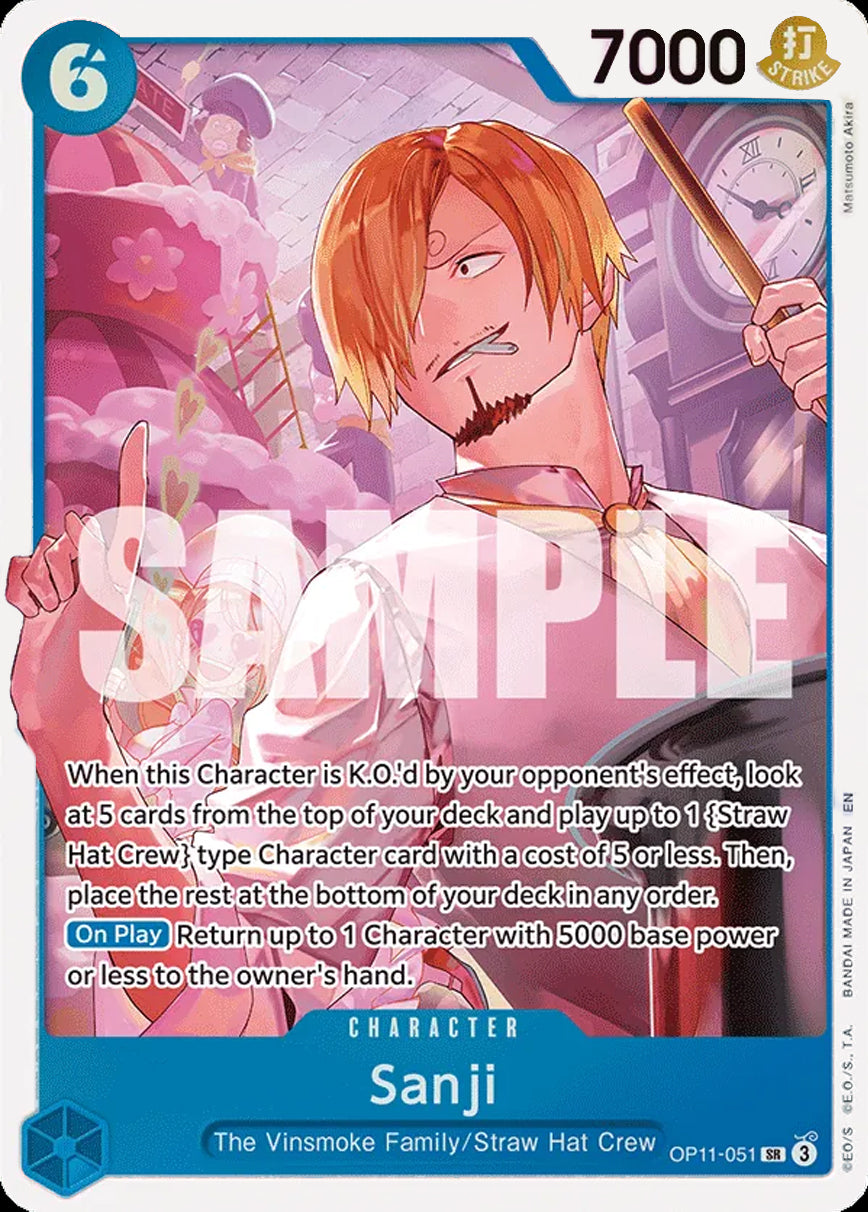 Sanji - OP11-051 (Nami Deck)