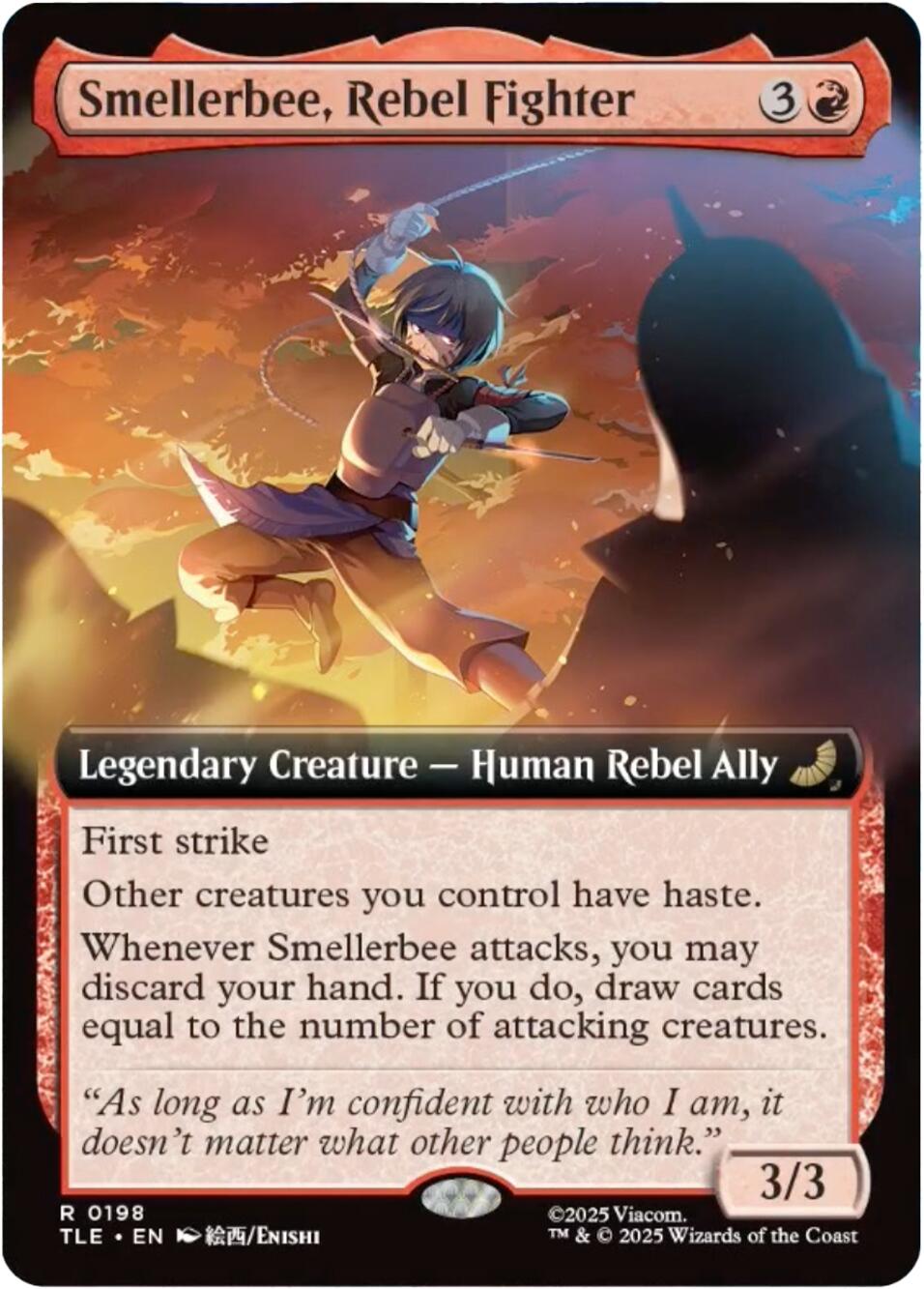 Smellerbee, Rebel Fighter (Extended Art)