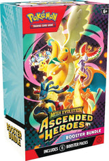 [BUNDLE] ASCENDED HEROES BOOSTER BUNDLE + CHAOS RISING ETB + 3 PACK BLISTER