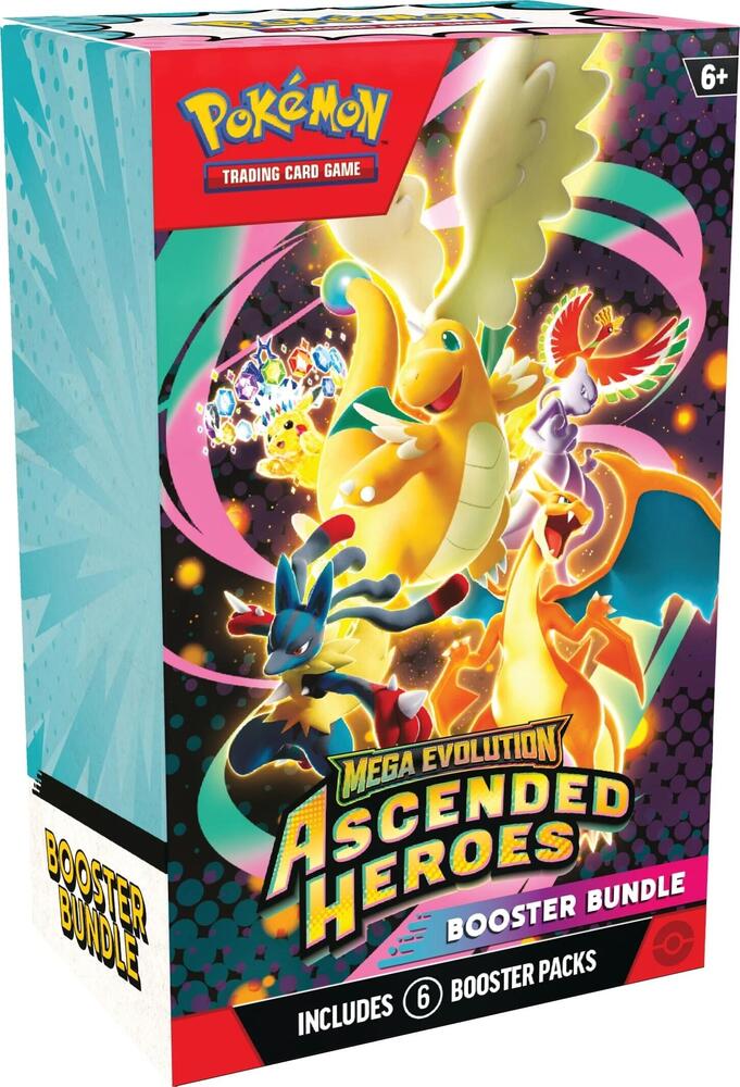 [BUNDLE] ASCENDED HEROES BOOSTER BUNDLE + CHAOS RISING ETB + 3 PACK BLISTER