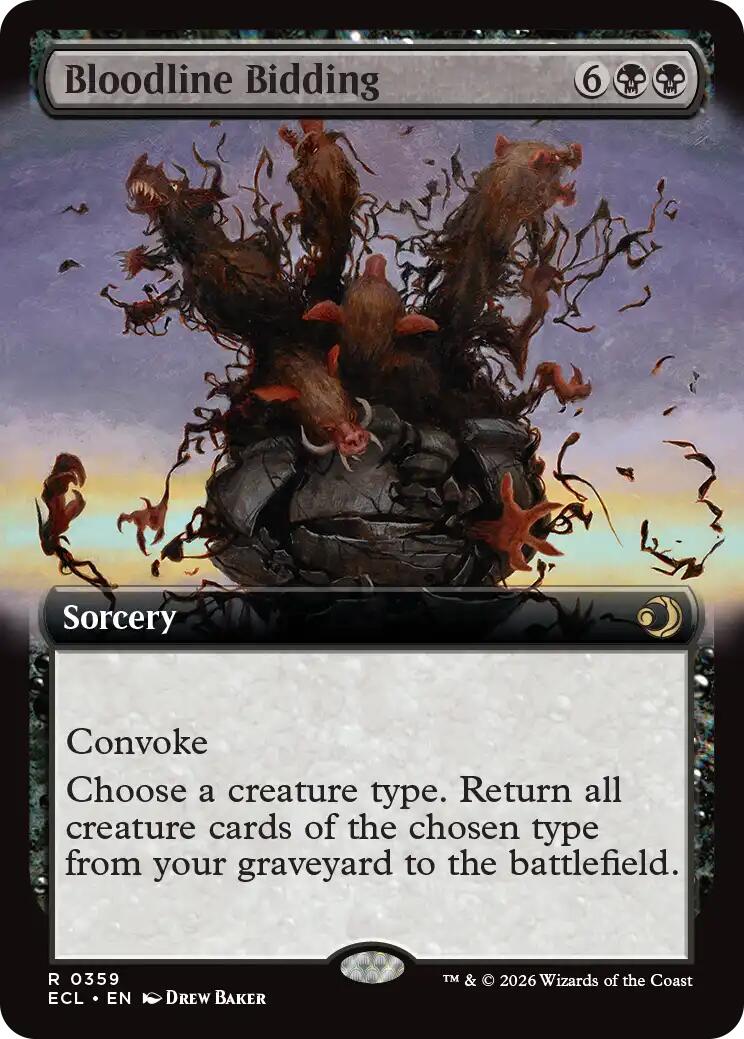 Bloodline Bidding (Extended Art)