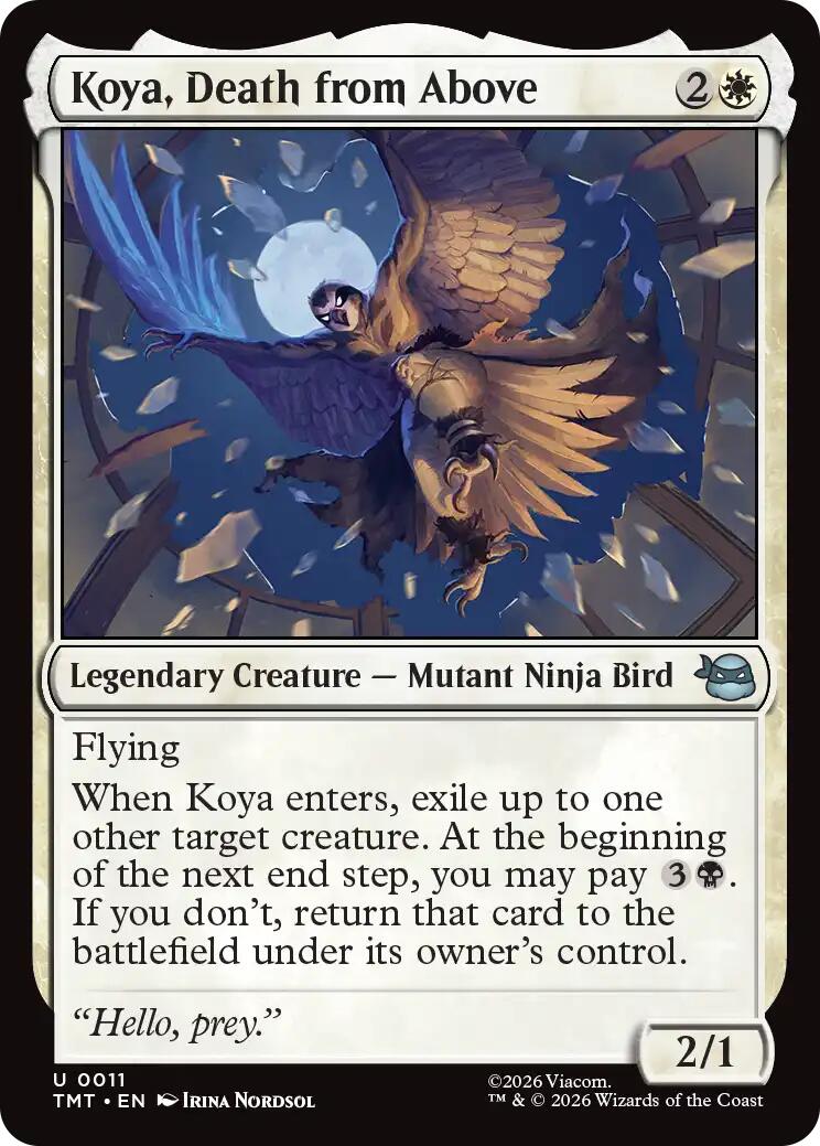 Koya, Death from Above