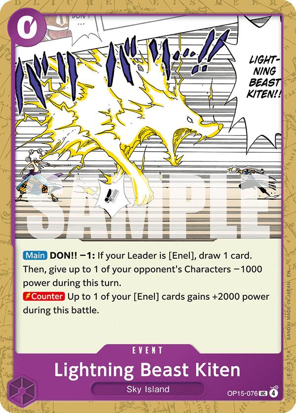 Lightning Beast Kiten
