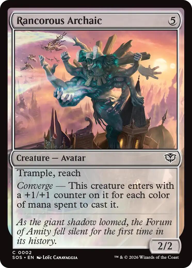 Rancorous Archaic