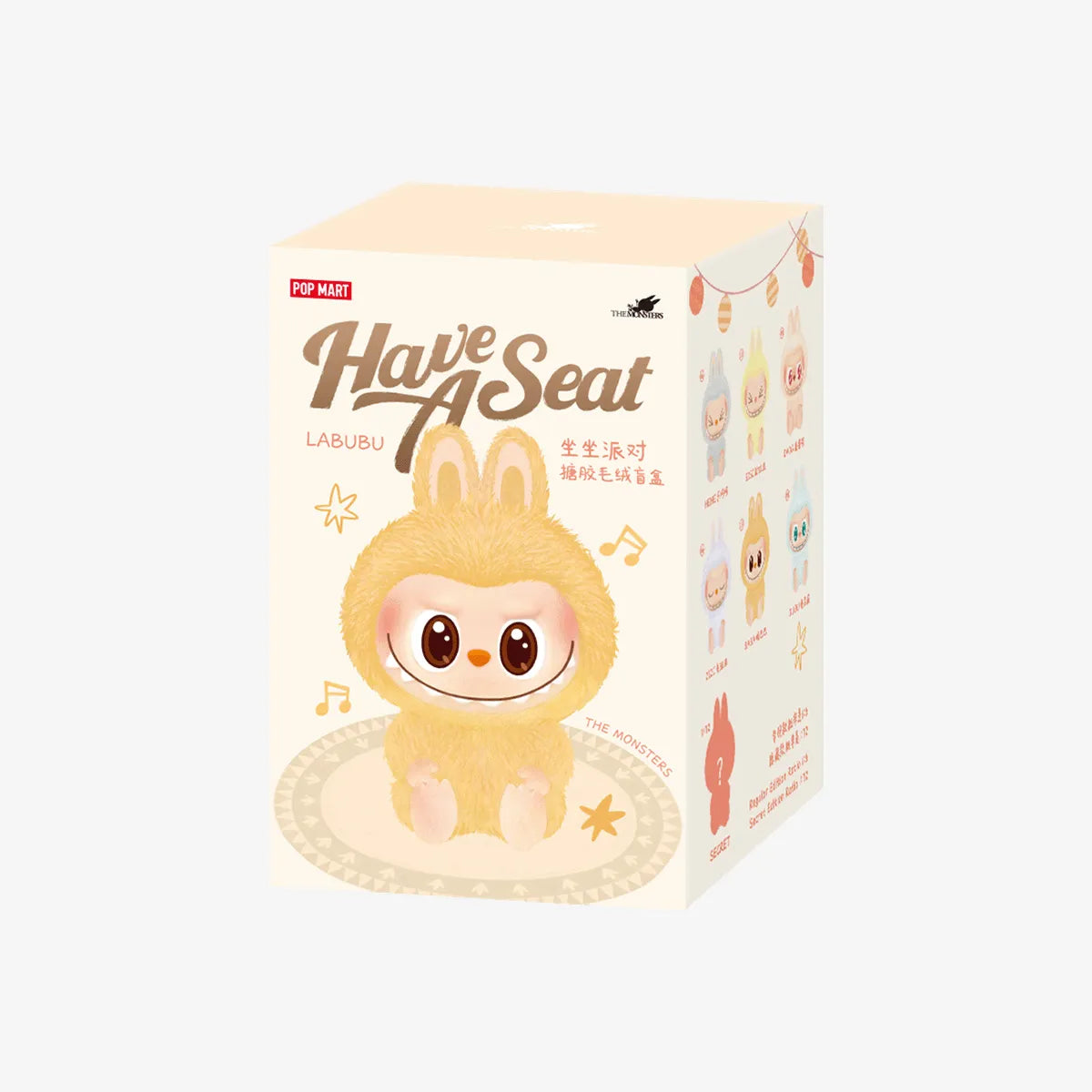 THE MONSTERS - Have a Seat Vinyl Plush Blind Box