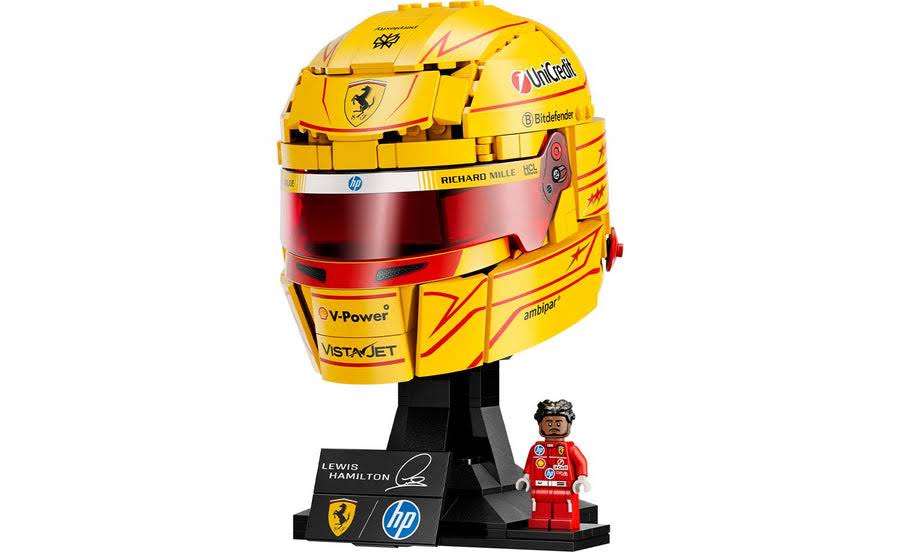 LEGO® Editions Scuderia Ferrari HP Lewis Hamilton Helmet