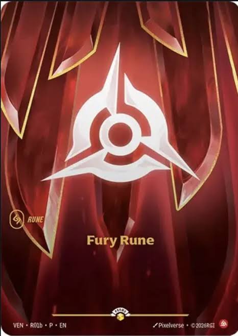 Fury Rune (Vendetta) [OPP - R01b]