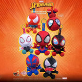 Spiderman Cosbi Collection Plush Keychain Blind Box